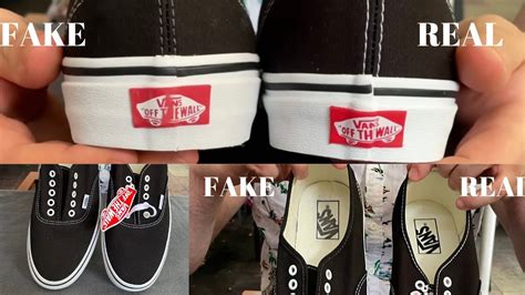 fake black vans shoes|identification of vans shoes.